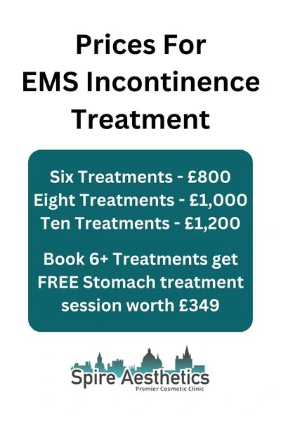 EMS Incontinence Treatment Prices Chorley
