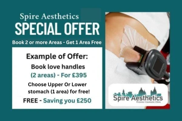 Fat Freezing Promotion Chorley from Spire Aesthetics - Book Today!