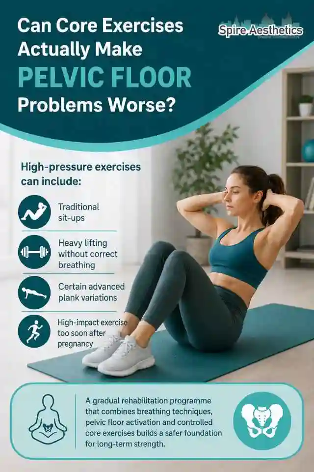 Can Strengthening Your Core Alone Actually Make Pelvic Floor Problems Worse Chorley?